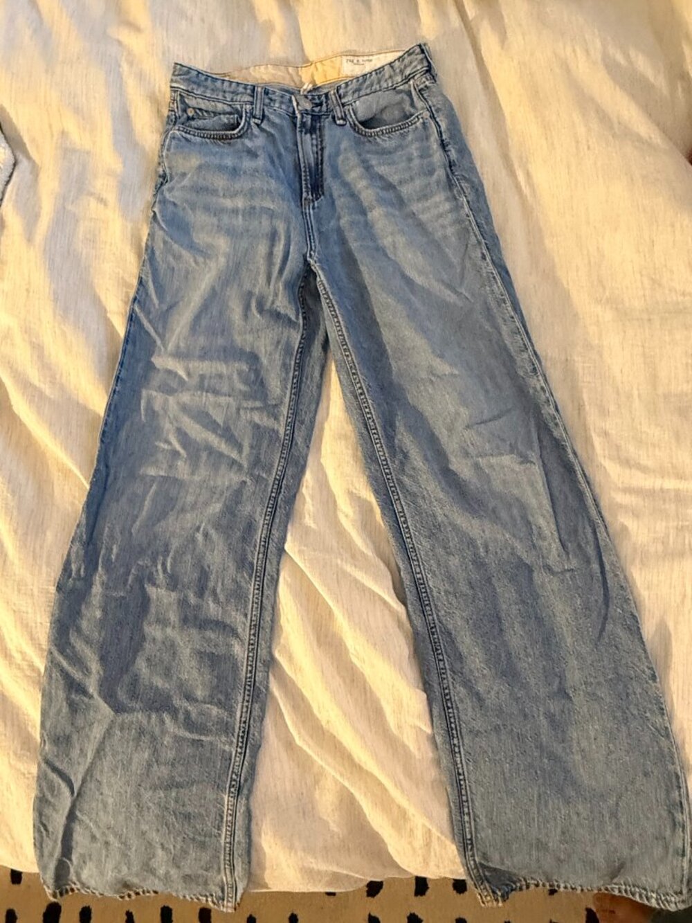 rag & bone Logan Mid Rise Featherweight Jeans - size 25 - Picture 12 of 12